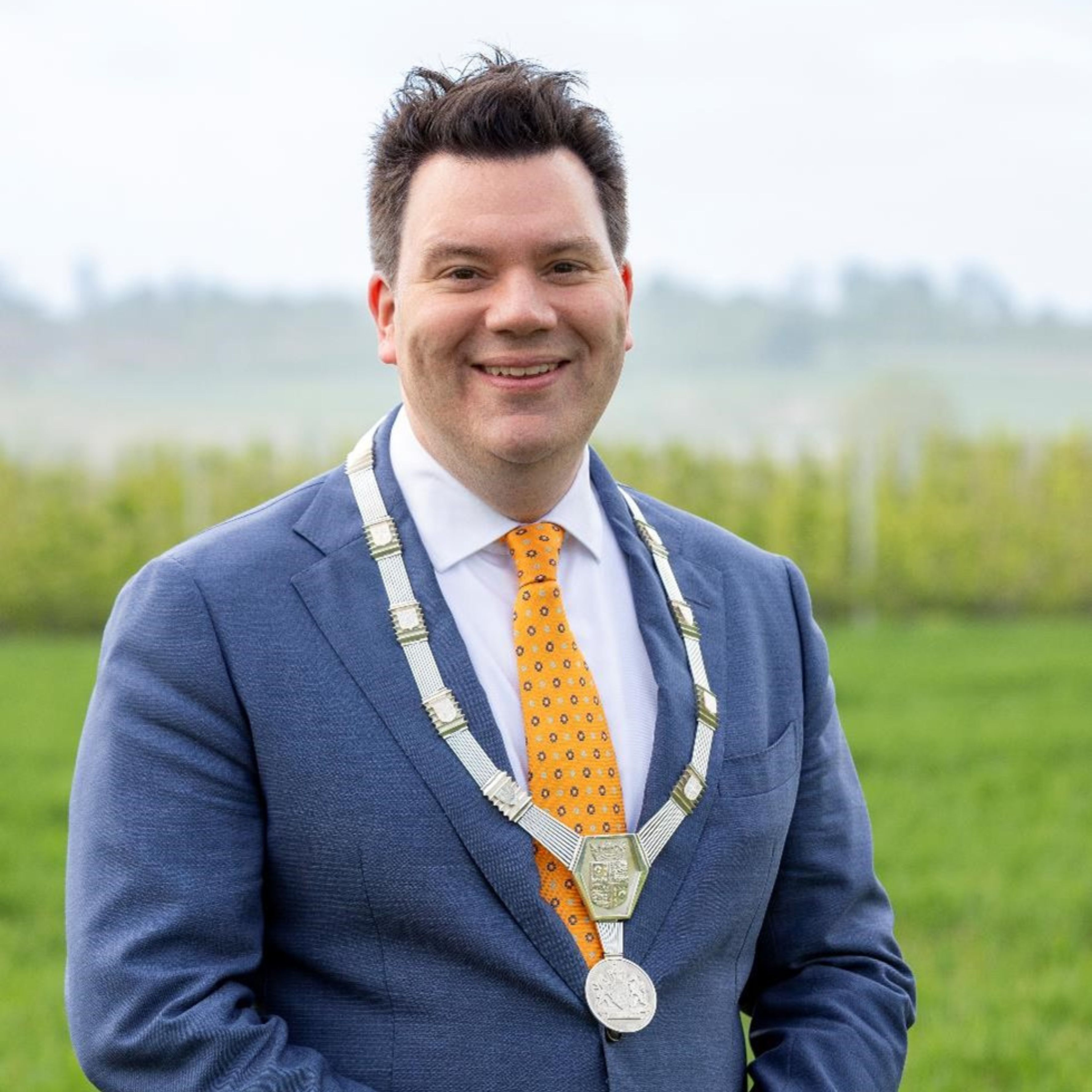 Portretfoto burgemeester Alain Krijnen